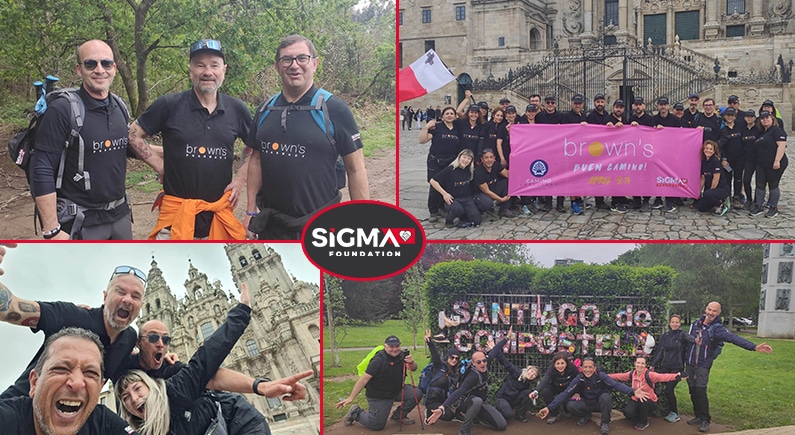 ¡Buen Camino! SiGMA फाउंडेशन ने चैरिटी के लिए €50,000 जुटाए