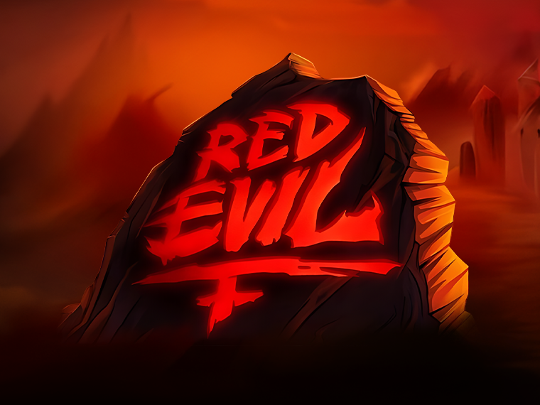 Red Evil Slot Logo