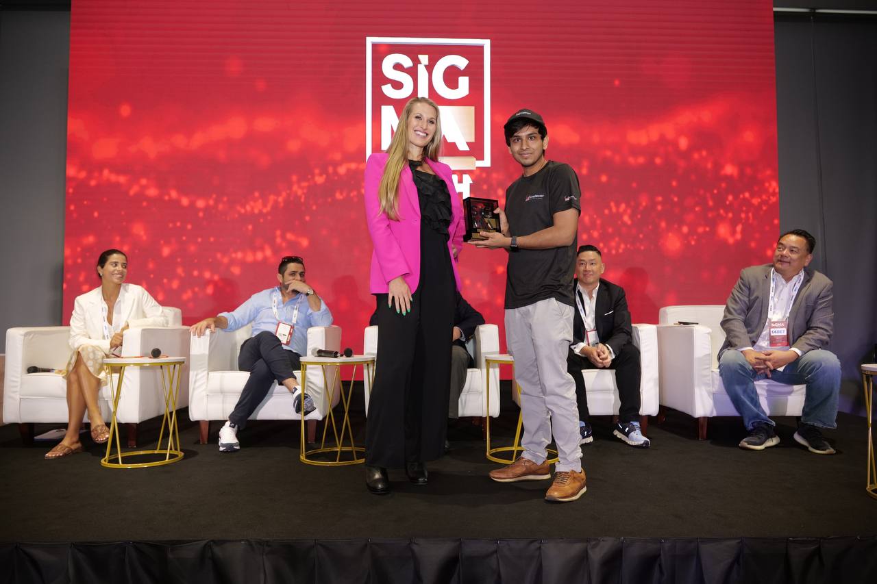 Credexon emerge victorious at the SiGMA Asia Pitch Competition.