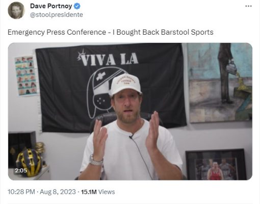 Dave Portnoy, Barstool Sports