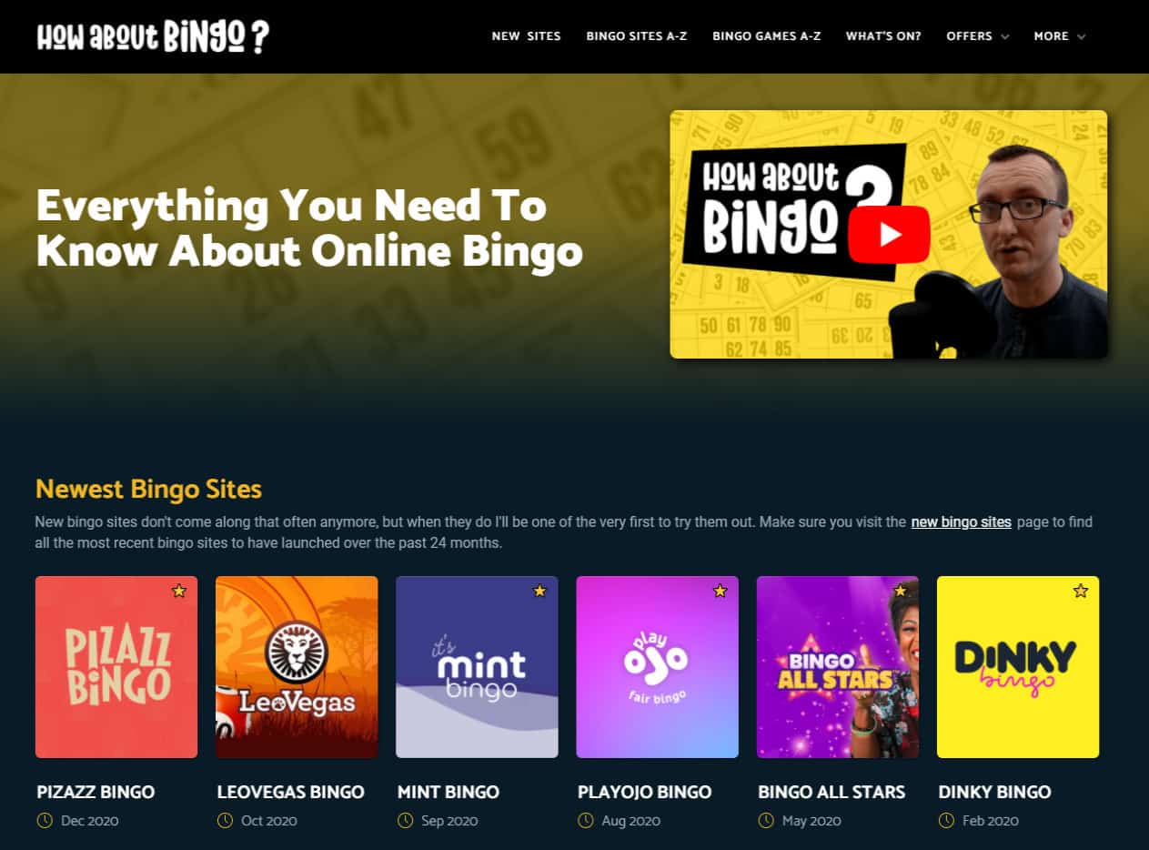 To be honest it is not always uniqueness that makes an affiliate successful" - Wayne Howe" Affiliate Grand Slam How About Bingo