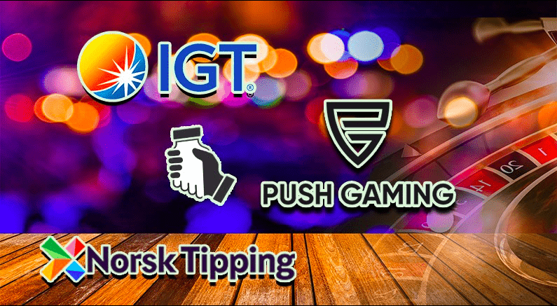 Push Gaming signs new partnership with IGT to supply Norsk Tipping