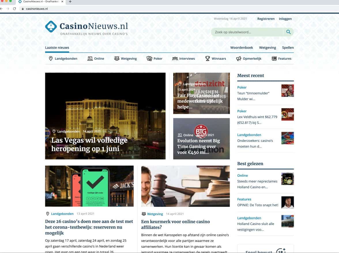 The Netherlands is one of the last markets in Europe to become regulated Affiliate Grand Slam - CasinoNieuws
