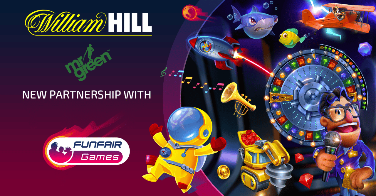 FunFair Games launches content with William Hill and Mr Green in the UK