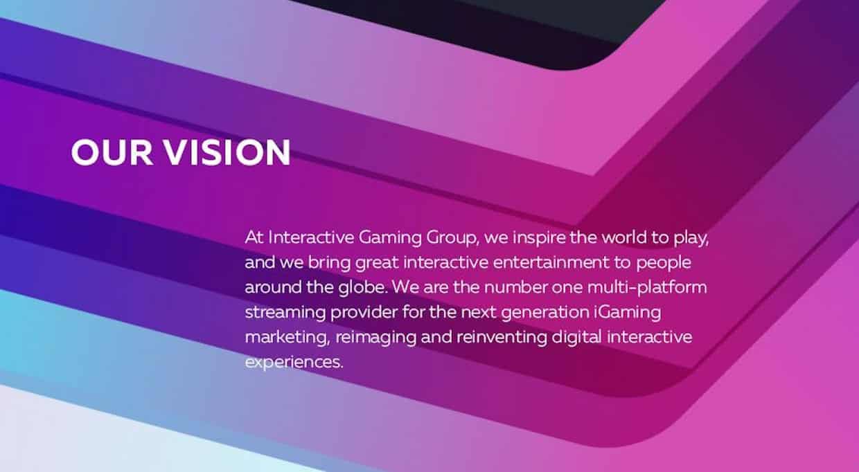 What looks very easy from the outside is the result of years of hard work InteractiveGamingGroup Affiliate Grand Slam