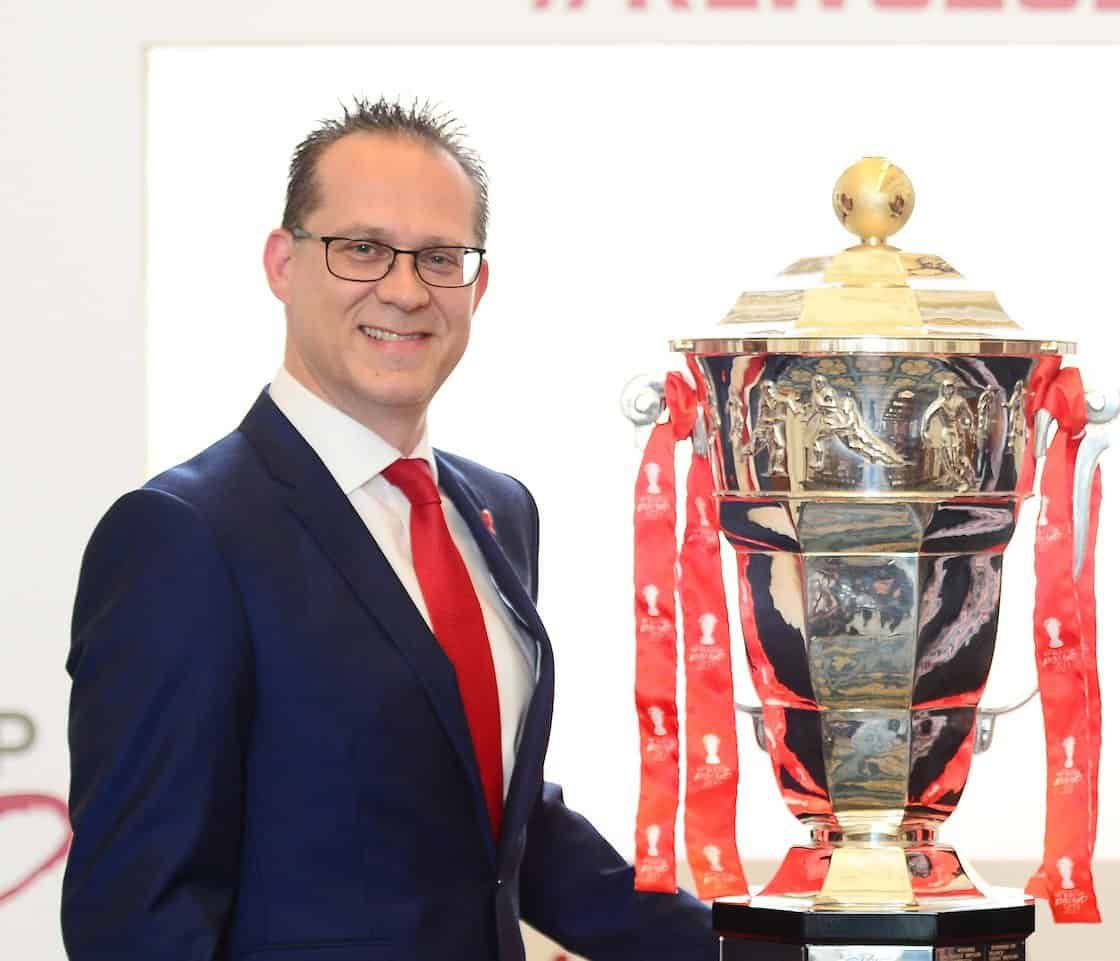A Copa do Mundo da Liga de Rúgbi contará com a Loteria Nacional do Reino Unido