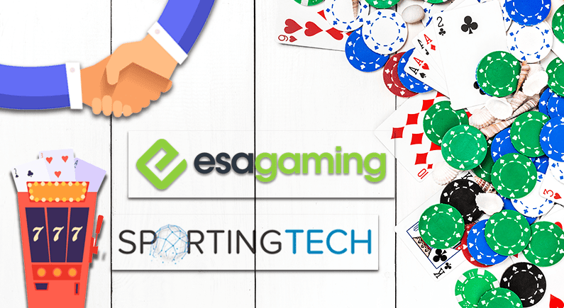 ESA Gaming firma un acuerdo de distribución con Sportingtech