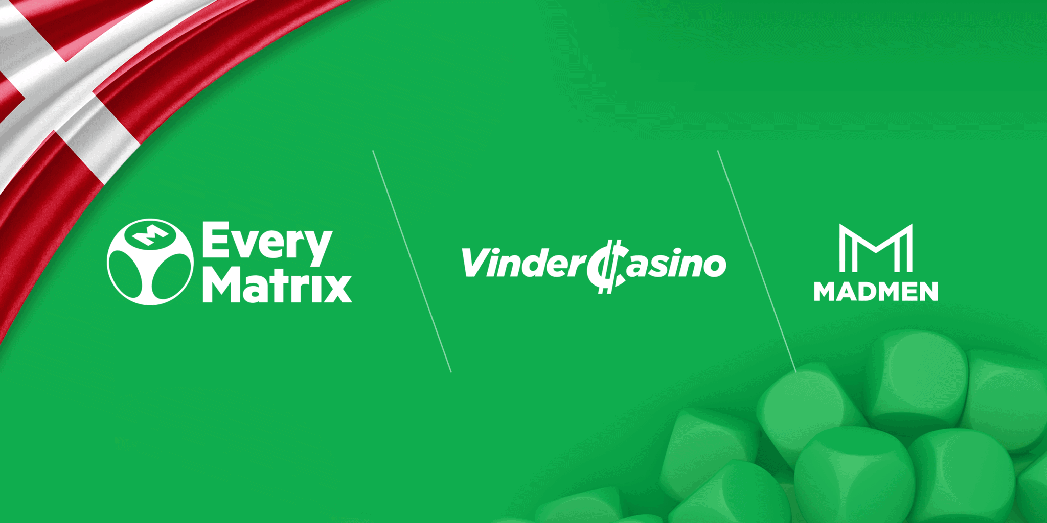 Vinder Casino goes live in Denmark on EveryMatrix iGaming platform
