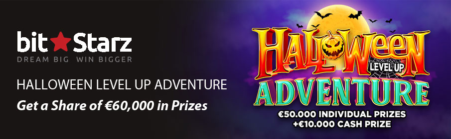 Ganhe € 10.000 em dinheiro na aventura do BitStarz Halloween de nível Up