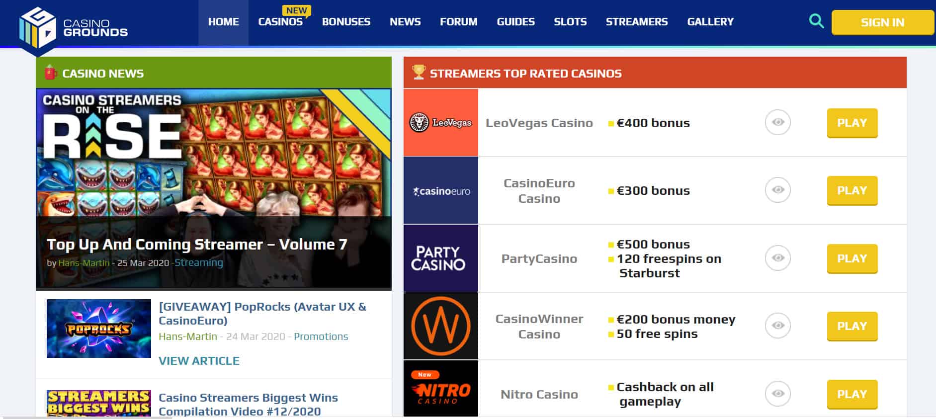 casinogrounds.com