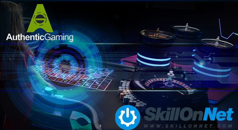 Authentic Gaming now available at SkillOnNet brands