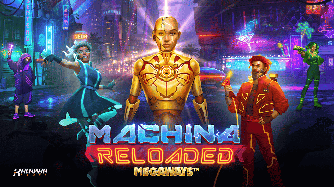 Kalamba Games celebrates a cyberpunk sequel in Machina Reloaded Megaways
