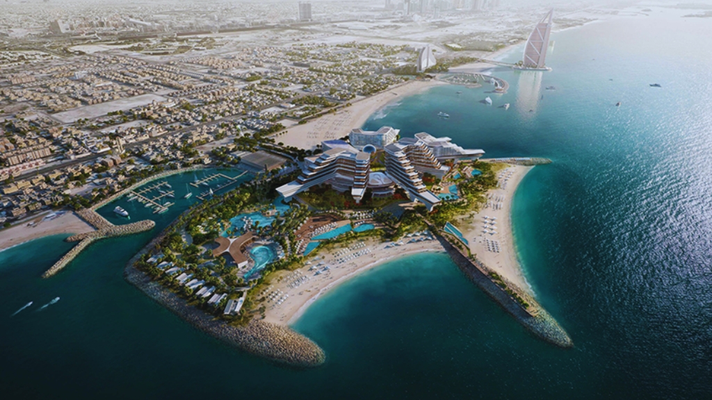 Ilha ao estilo de Vegas em Dubai: Hotéis MGM, Bellagio e Aria preparam-se para transformar o Emirado