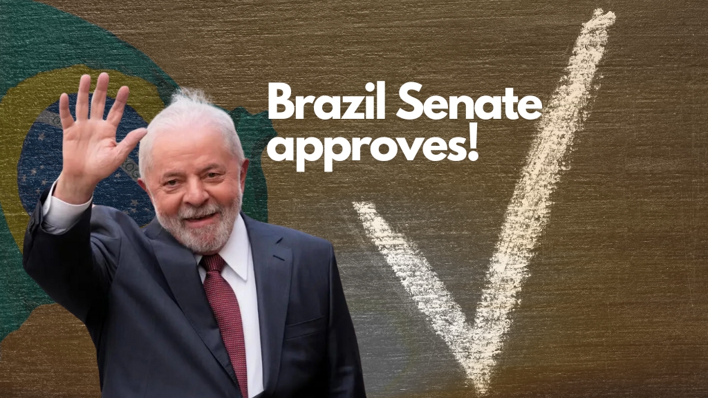 Senado brasileiro sela o acordo