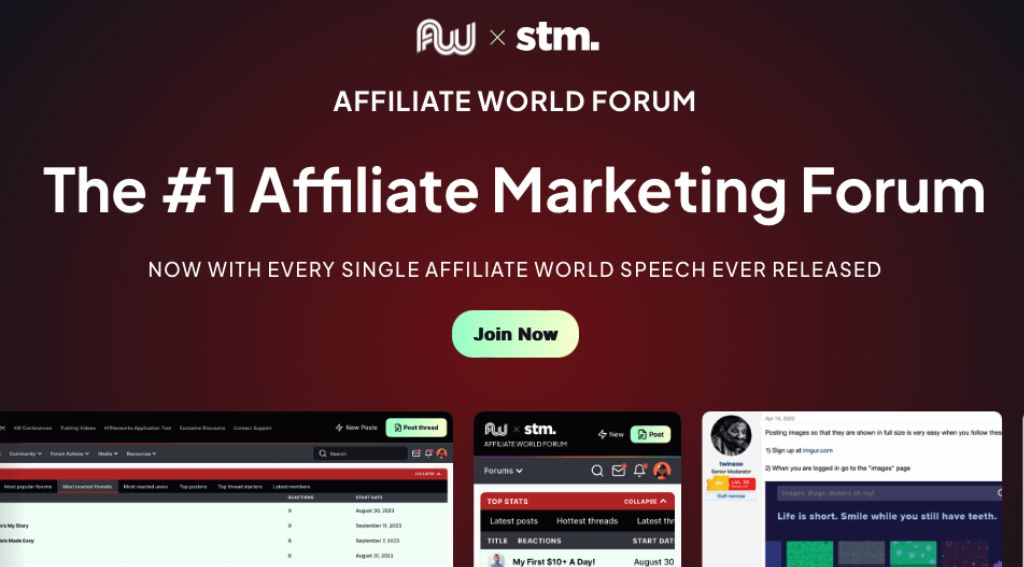 Affiliate World Forum: Empowering affiliate marketers