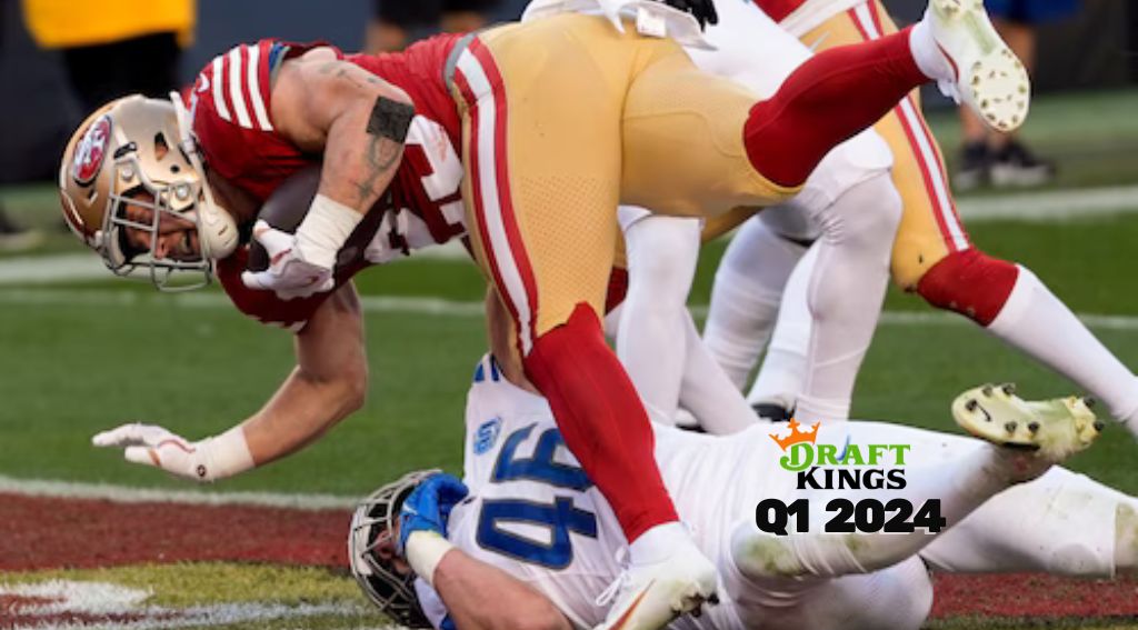 DraftKings 2024年第一季度，在不利情况下取得连胜