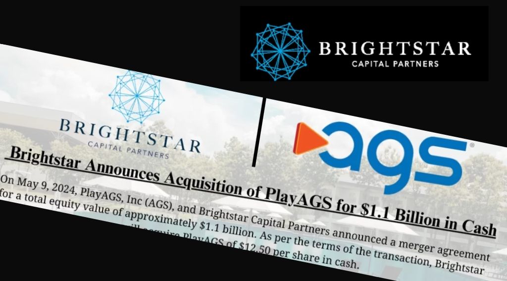 Brightstar Capital Partners以11亿美元收购AGS