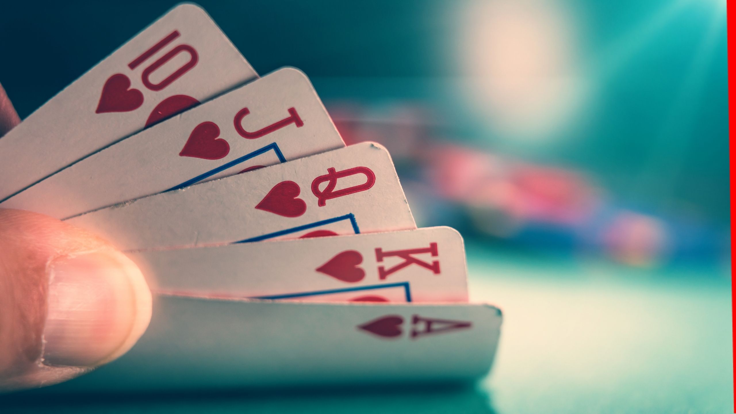 Poker player wins big with rarest hand in Las Vegas