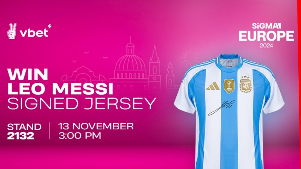 VBET จะจัดงานจับฉลากที่ SiGMA ยุโรปโดยจะมีเสื้อพร้อมลายเซ็นของ Leo Messi