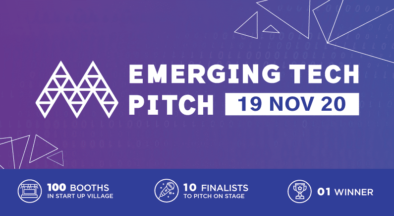 Emerging Tech Pitch returns to the stage in 2020!