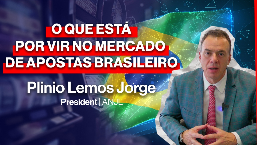 Assista: a nova era das apostas no Brasil: entrevista com Plínio Lemos Jorge, presidente da ANJL