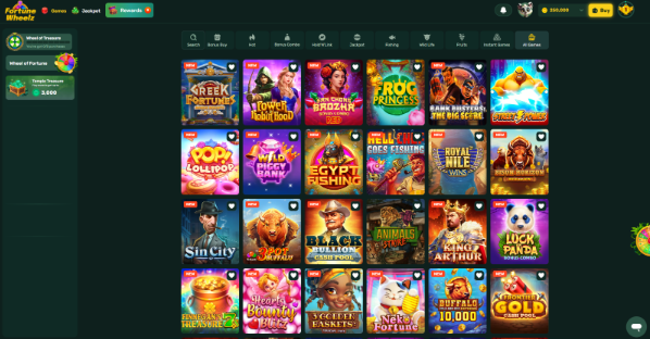 fortune wheelz games