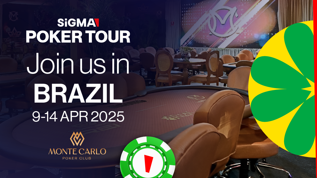 첫 번째 목적지, 브라질: SiGMA Poker Tour 4월 시작