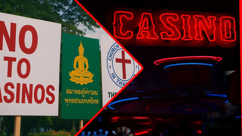 ร่างกฎหมายคาสิโนของไทยทำให้กลุ่มศาสนาโกรธแค้น
