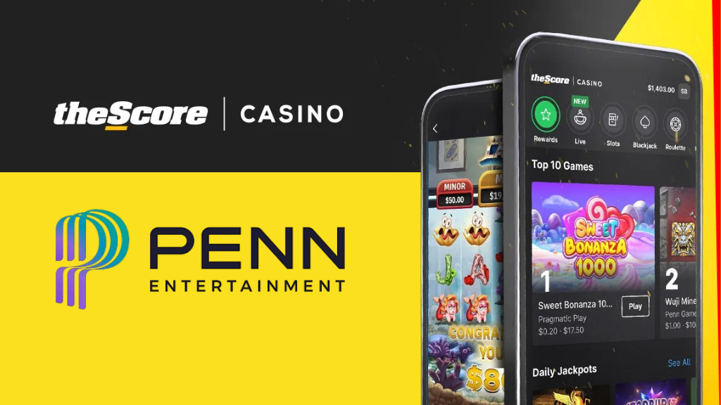 PENN Entertainment ने ओंटारियो में लॉन्च किया theScore Casino ऐप