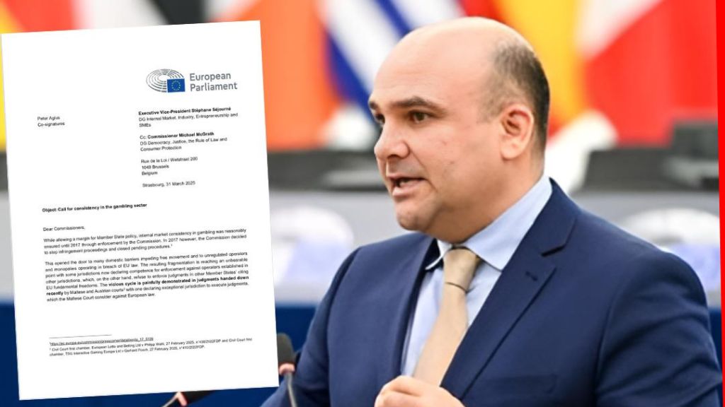 Agius, deputado do parlamento europeu, pede ação da UE sobre a regulamentação dos jogos online