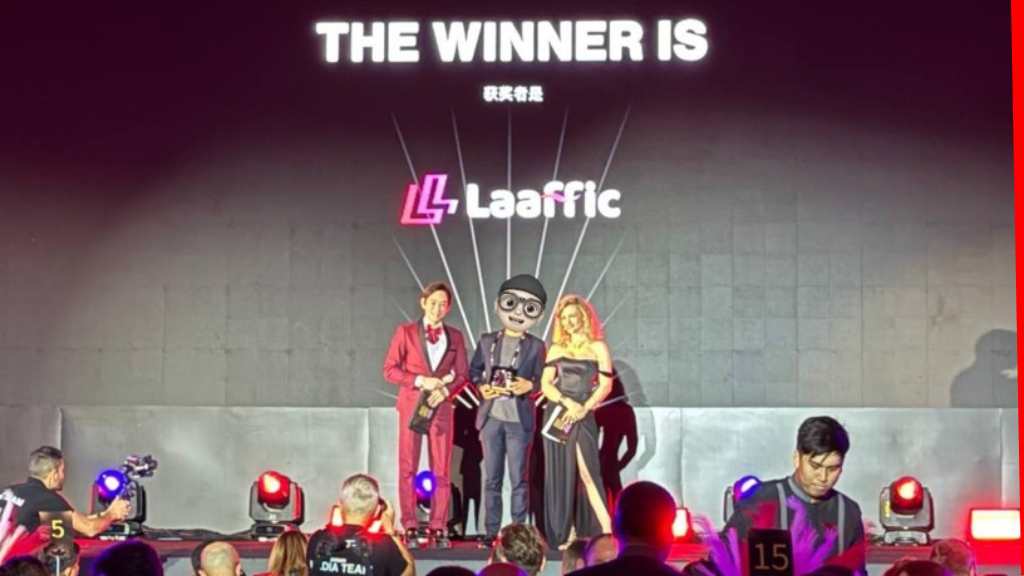 Laaffic vuelve a ganar el premio al mejor proveedor de soluciones de marketing de 2025 en el SiGMA Asia