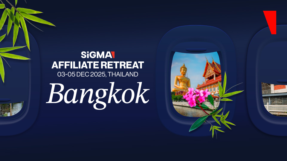 Retiro de Afiliados em Bangkok: SiGMA leva networking VIP à Tailândia