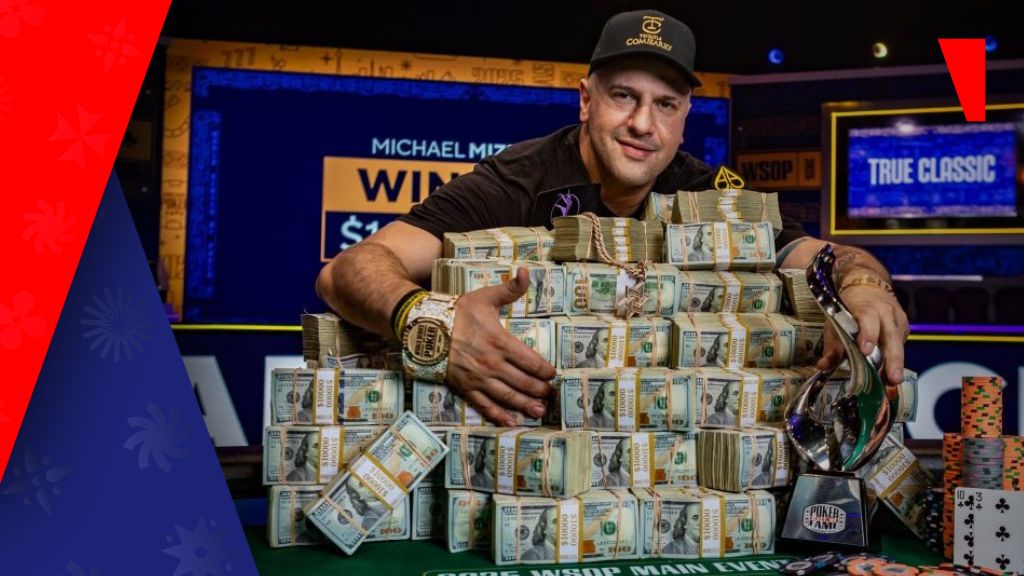 Michael Mizrachi สร้างประวัติศาสตร์ด้วยสถิติการแข่งขัน WSOP 2025