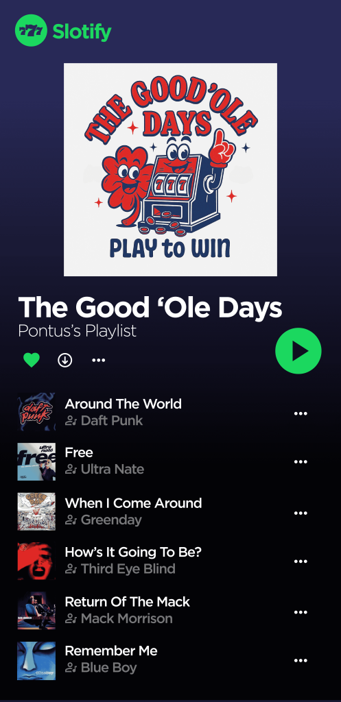 Pontus playlist