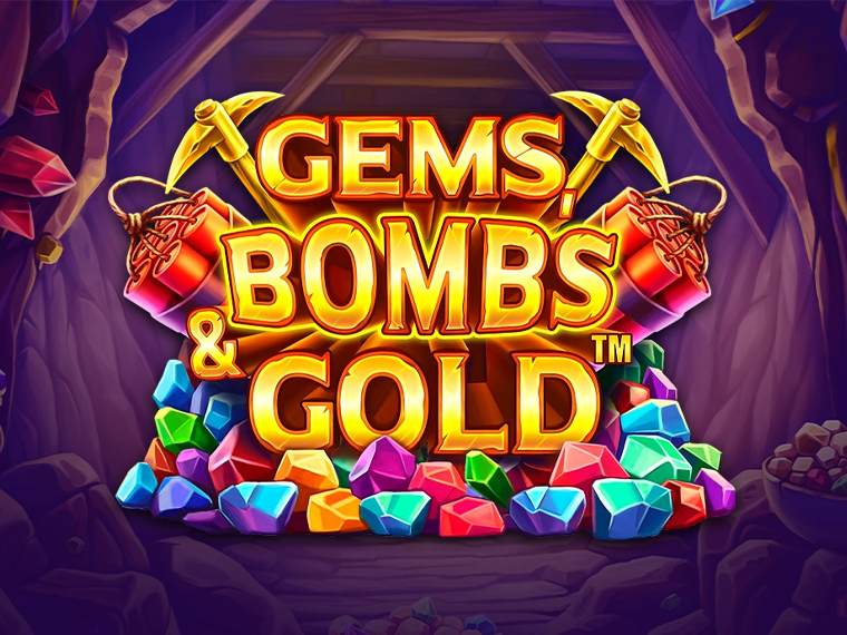 Gems, Bombs & Gold Logo