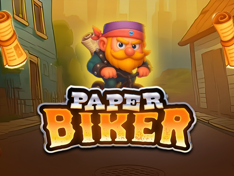 Paper Biker Logo