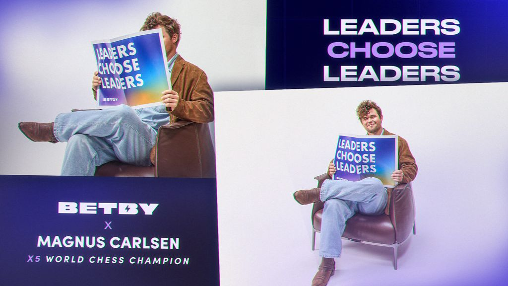 BETBY เปิดตัวแคมเปญระดับโลกระยะที่สองร่วมกับ Magnus Carlsen: “ผู้นำเลือกผู้นำ”