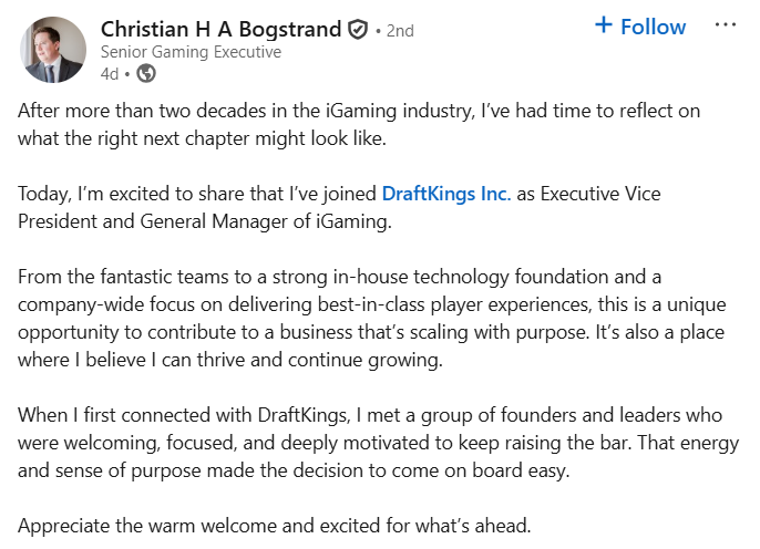 Draftkings Bogstrand