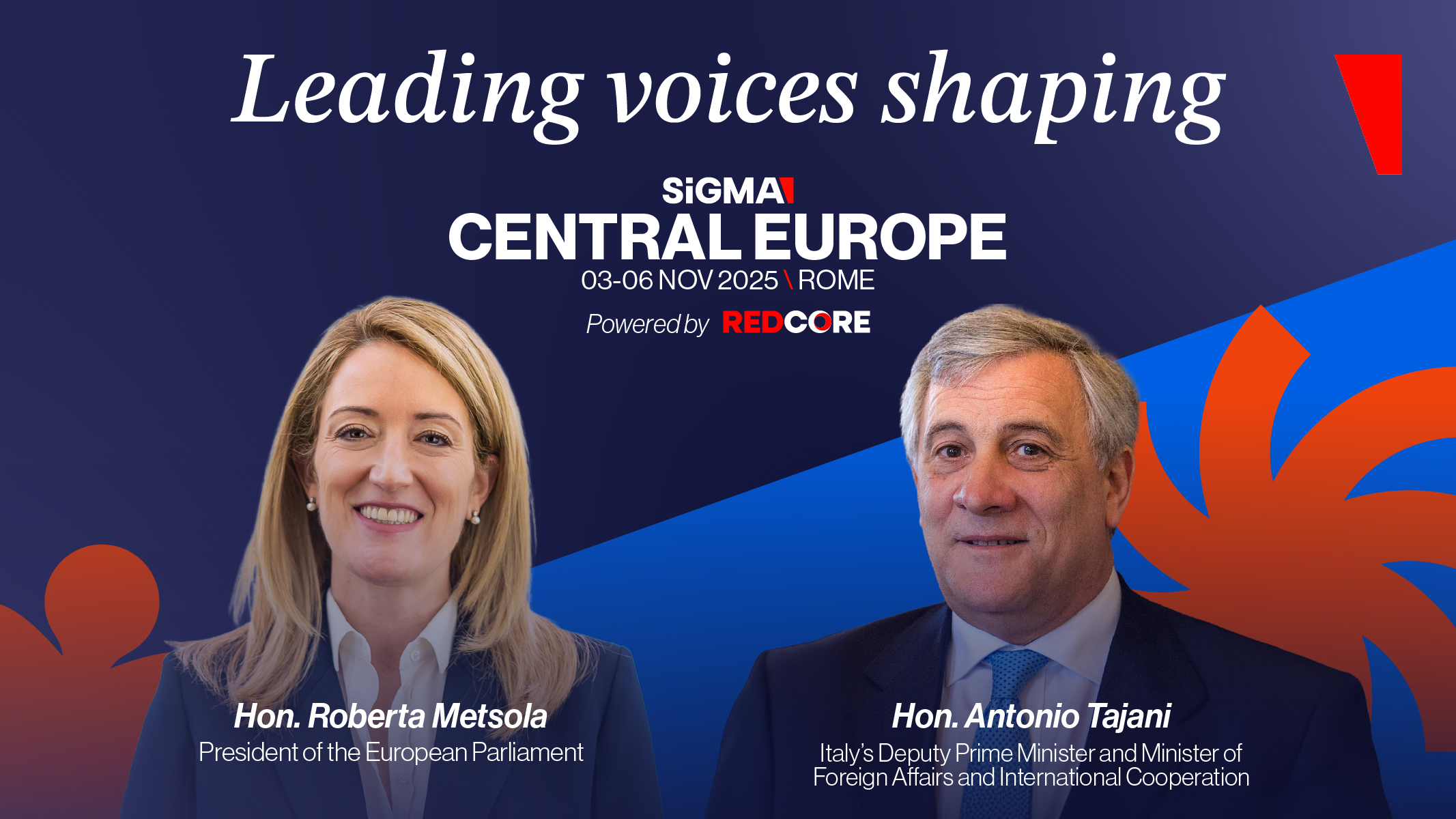 I leader che guidano SiGMA Central Europe 2025