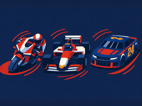 Motorsports and Golf