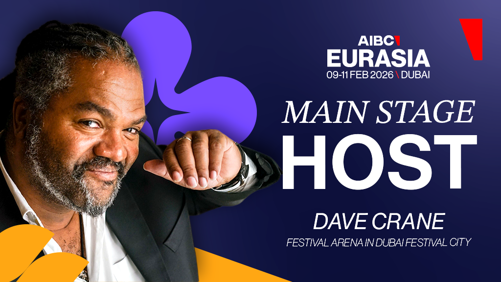 Dave Crane to host the Main Stage during AIBC Eurasia 2026 in Dubai