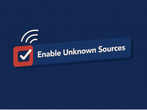 Enable Unknown Sources