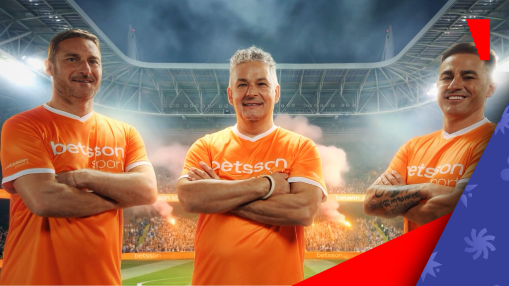 Betsson Sport lance sa campagne 2026 : Totti, Baggio et Cannavaro guident les fans à travers le « Musée de la Passion »