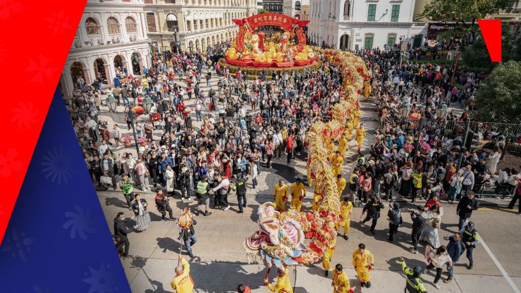 Macau records strong visitor inflow for Chinese New Year