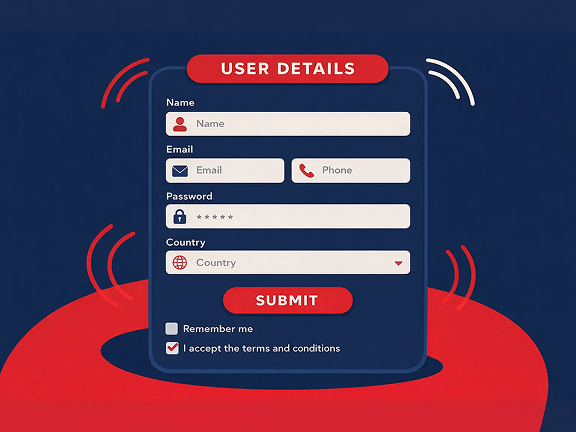 Enter Your Details  