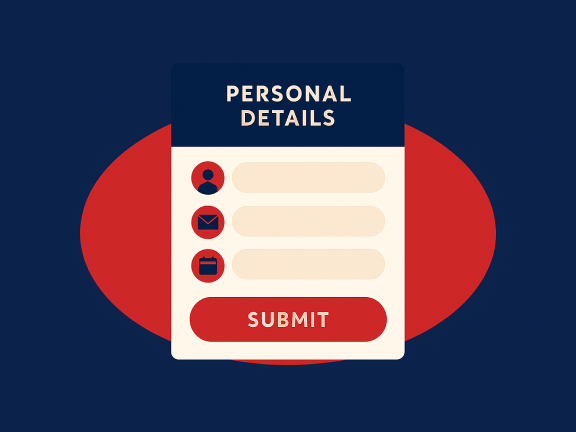 Register Your Personal Details 