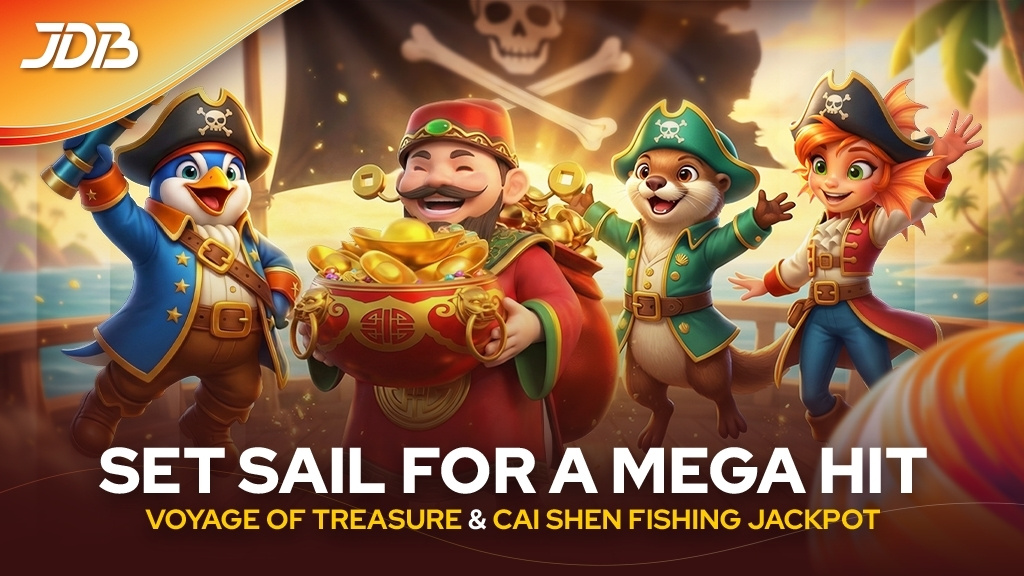 JDB Gaming、次なる大ヒットへ出航：『Voyage of Treasure』とCai Shenフィッシングジャックポットの台頭