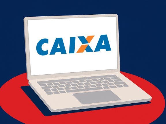 Abra sua conta na Caixa