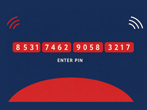 Receive Your 16-Digit PIN