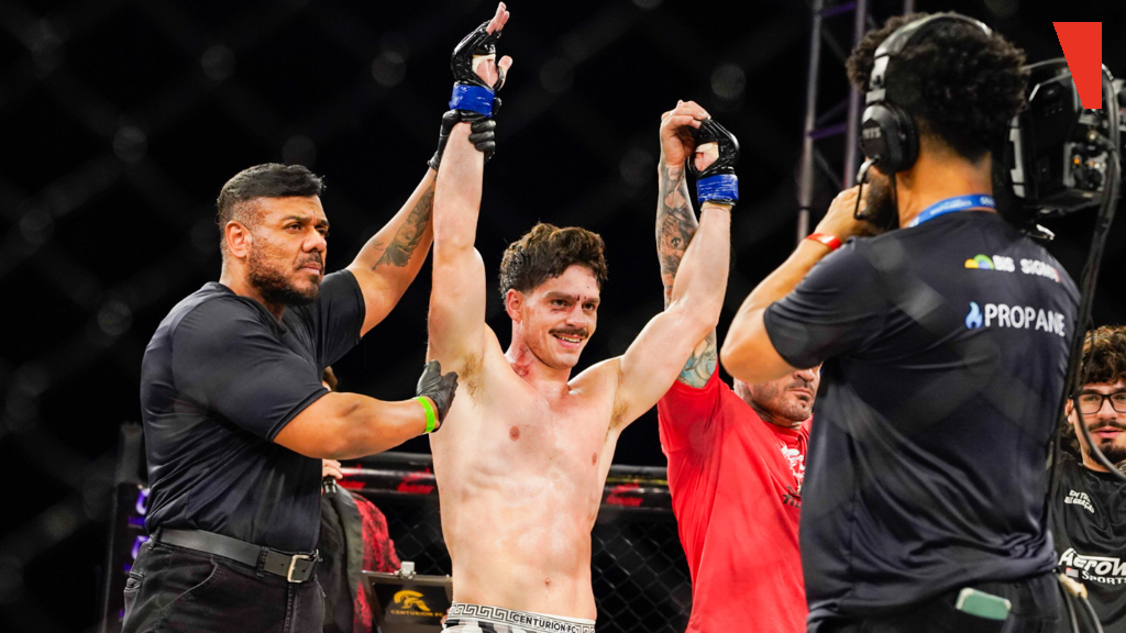 Yuri Popeye conquista o cinturão do Centurion FC 28